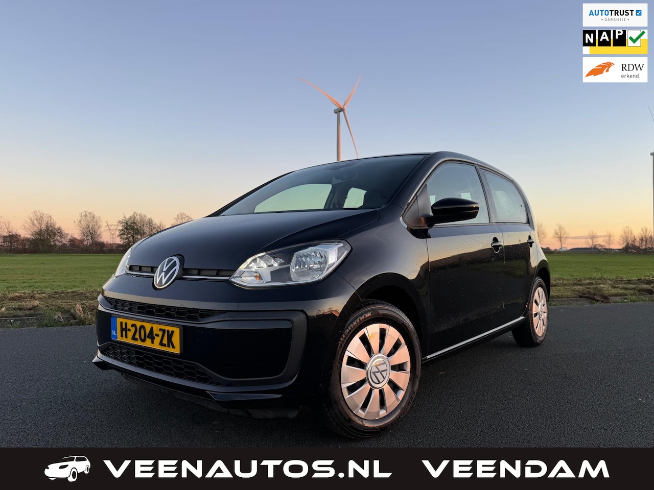 Volkswagen Up! - 1.0 Led Airco 5 Deurs Lane Assist NAP!! - AutoWereld.nl