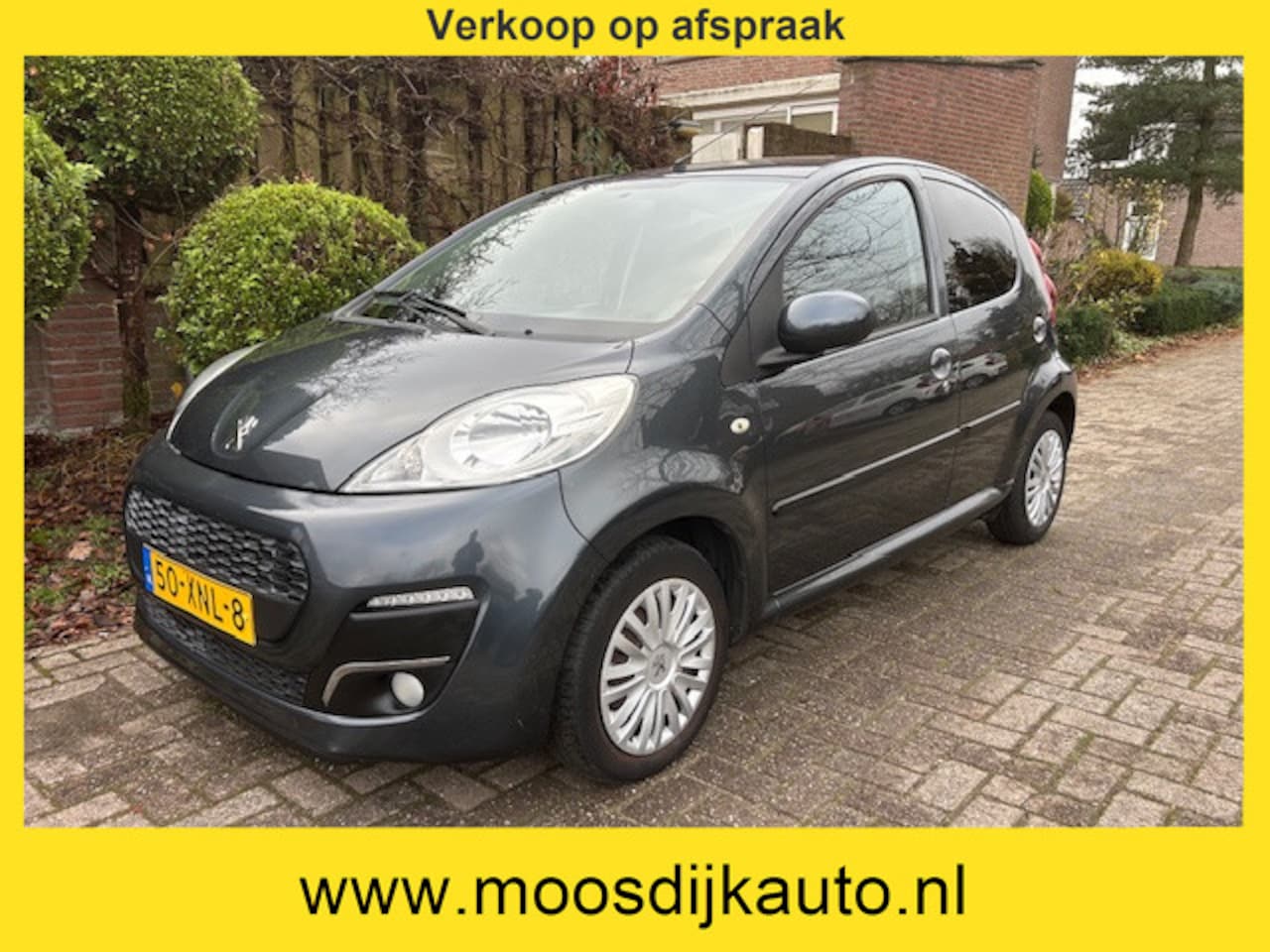 Peugeot 107 - 1.0 Active Airco/ Orig NL auto/ 5 drs/ met NAP/ Nw-APK/  Voor bezichtiging bel 06-53226433 - AutoWereld.nl