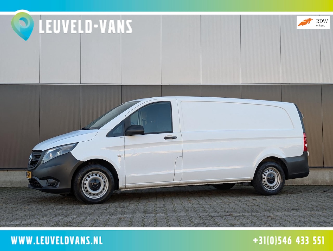 Mercedes-Benz Vito - 116 CDI XXL L3 CRUISE M-BUX AIRCO TREKHAAK CAMERA CARPLAY - AutoWereld.nl