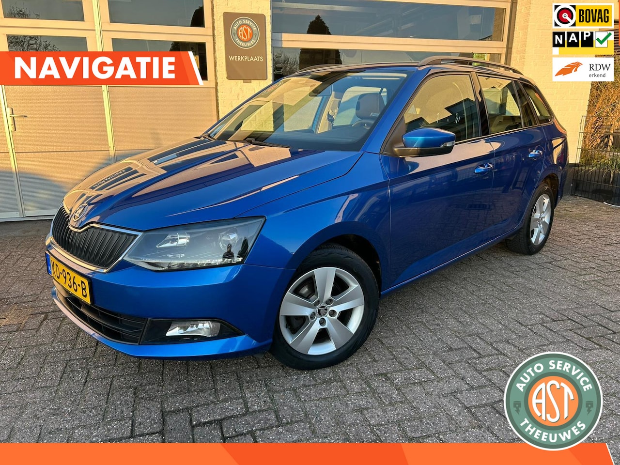 Skoda Fabia Combi - 1.2 TSI Ambition Business NAVI|CRUISE|PDC|NAP - AutoWereld.nl