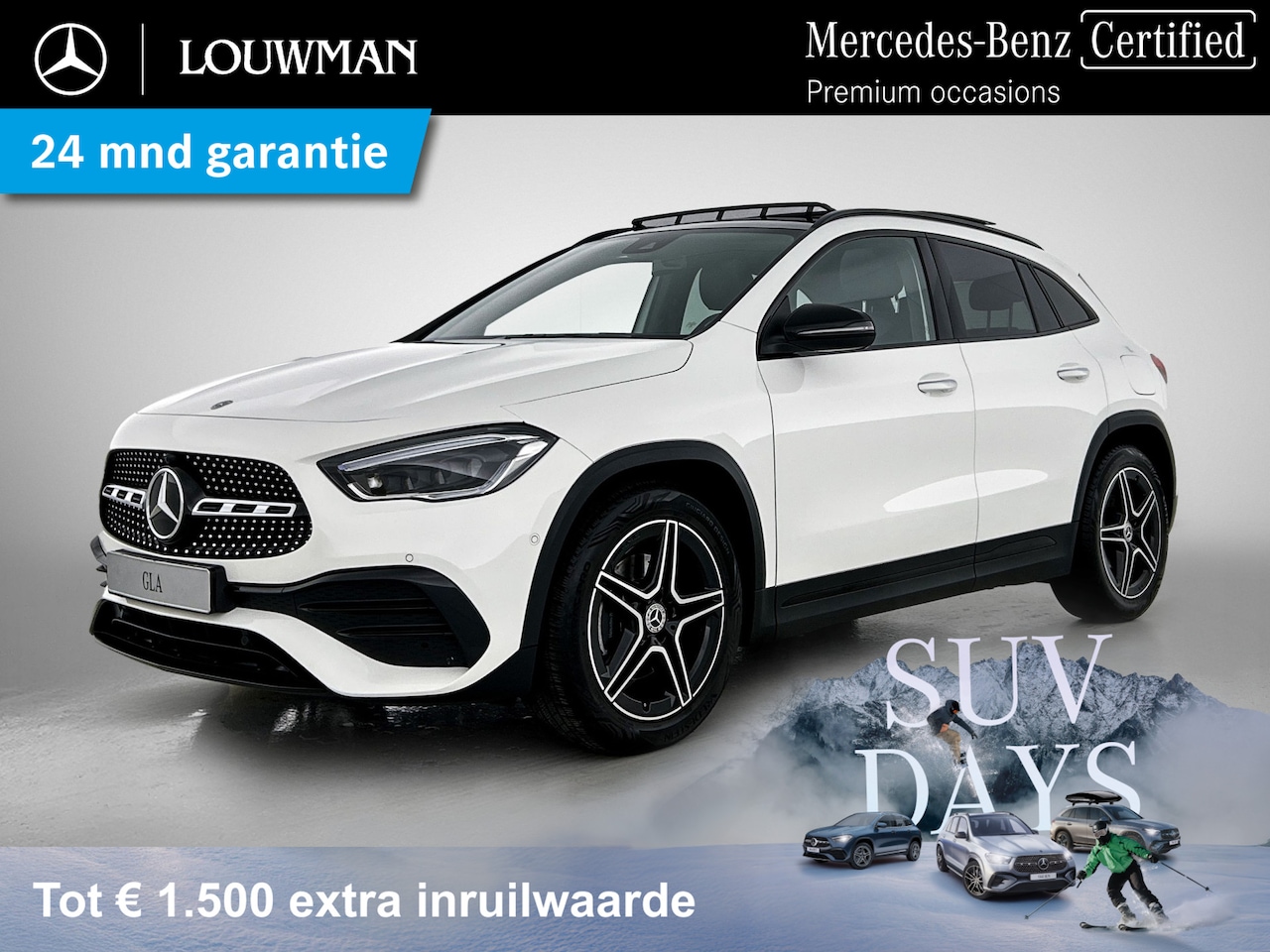 Mercedes-Benz GLA-Klasse - 200 Business Solution AMG | Panoramadak | Achteruitrijcamera | Multibeam Koplampen | Memor - AutoWereld.nl