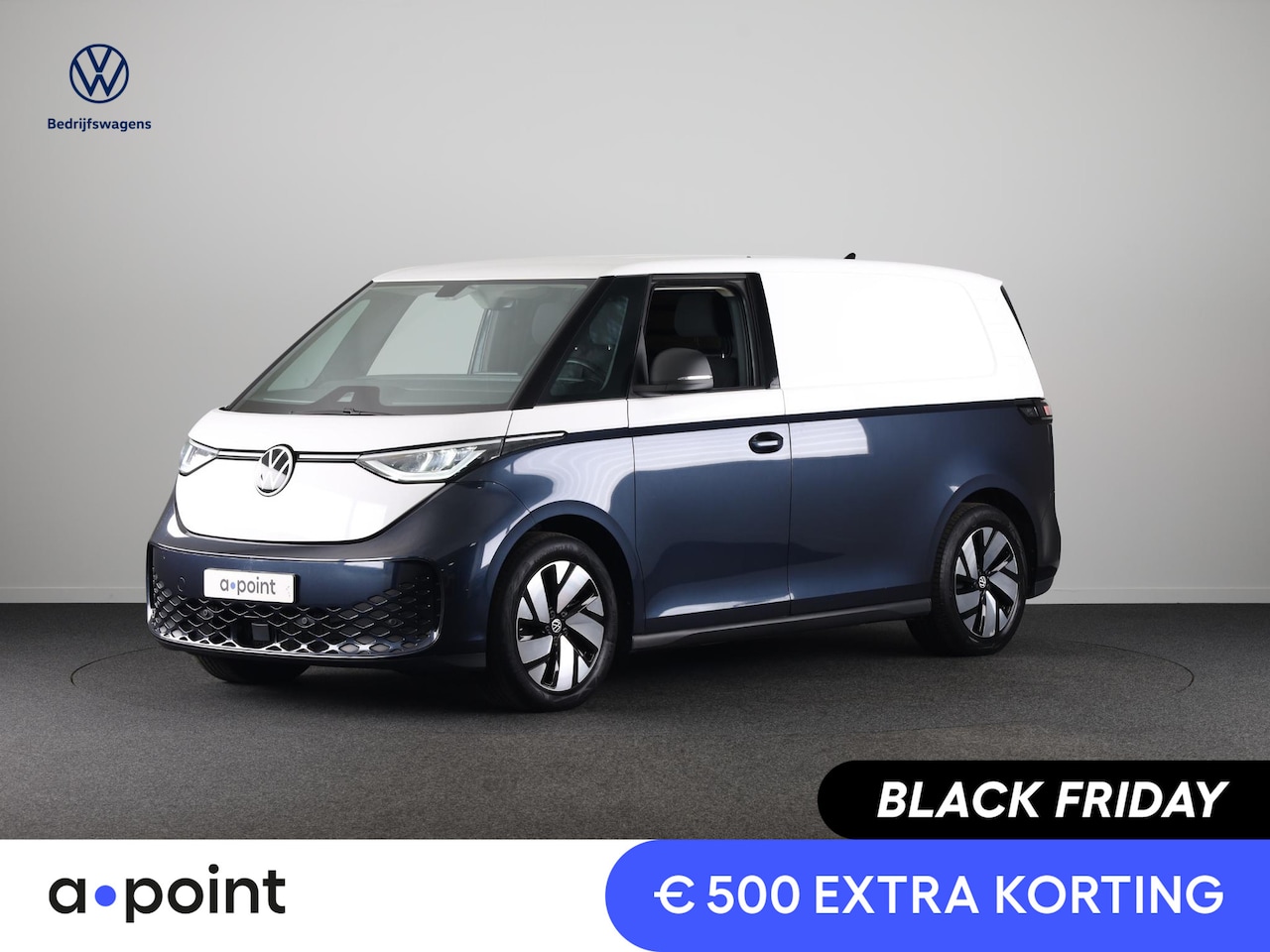 Volkswagen ID. Buzz Cargo - 77 kWh 204PK | Navigatie | Parkeercamera | Verwarmde voorruit | 19 inch LM wielen | - AutoWereld.nl