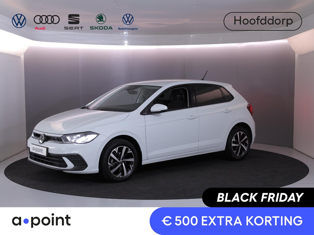 Volkswagen Polo - 1.0 TSI Life 95pk 5bak| 16'LM-velgen|extra getint glas | parksensors - AutoWereld.nl