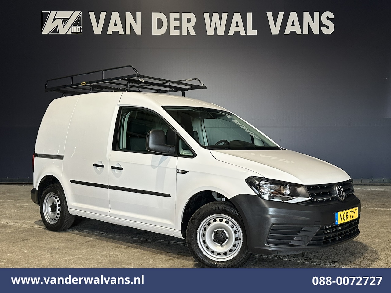 Volkswagen Caddy - 2.0 TDI L1H1 Euro6 Airco | Imperiaal | Bluetooth telefoonvoorbereiding Zijdeur - AutoWereld.nl