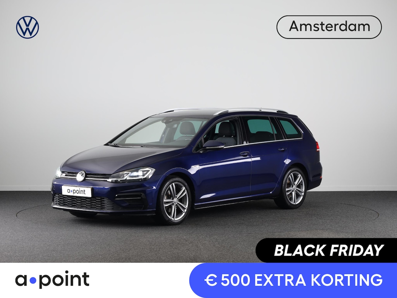 Volkswagen Golf Variant - 1.5 TSI Highline Business R 150 pk Automaat | Navigatie | Parkeersensoren | Achteruitrijca - AutoWereld.nl