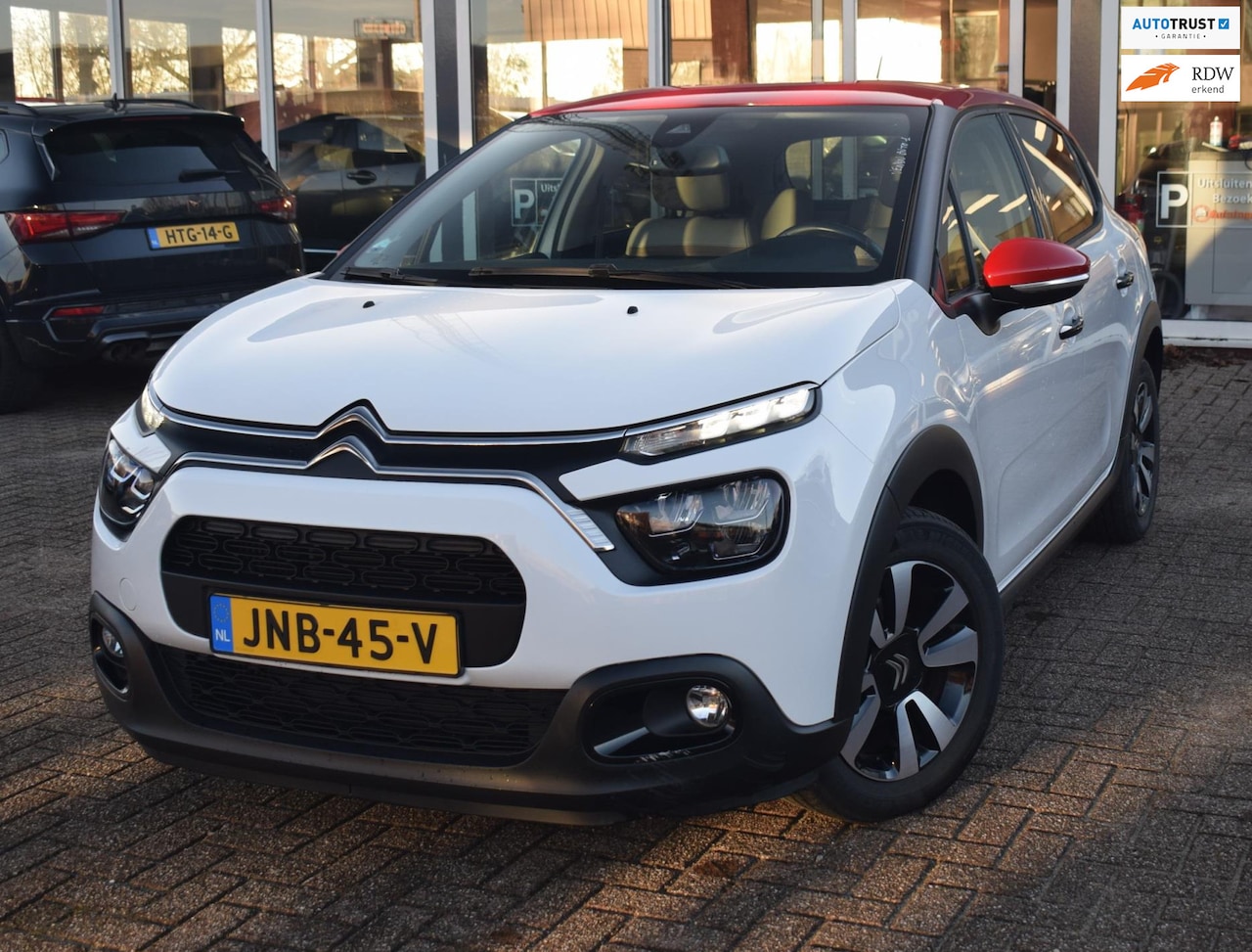 Citroën C3 - 1.2 PureTech Shine | LED VERLICHTING |CARPLAY|CLIMATE CONTROL | CRUISE CONTROL |NAVIGATIE| - AutoWereld.nl