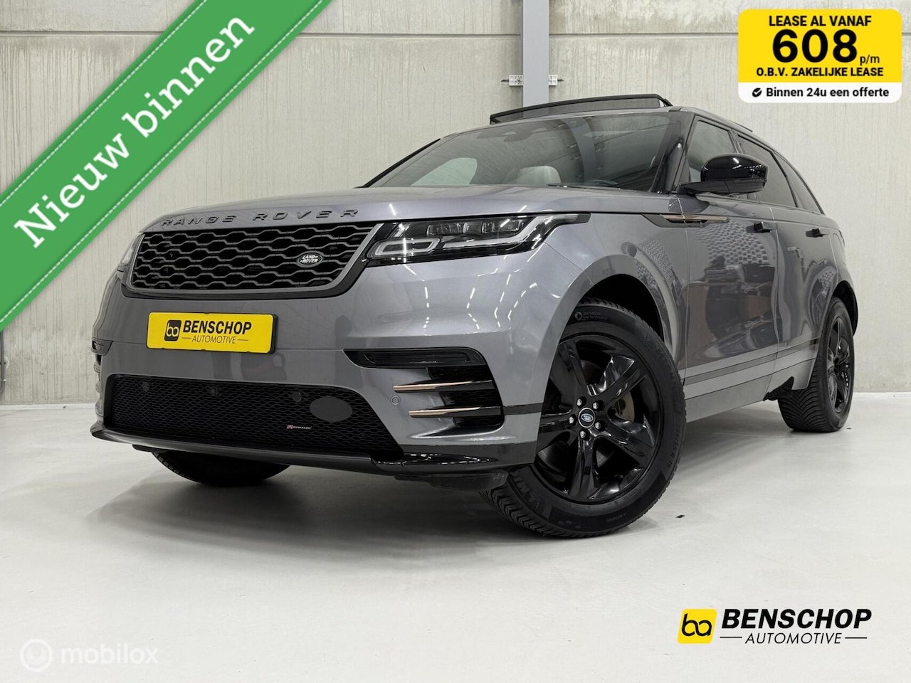 Land Rover Range Rover Velar - 2.0 P400e R-Dynamic Panodak Leer Virtual ACC LED Trekhaak - AutoWereld.nl