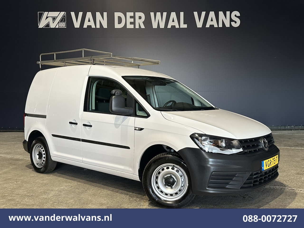 Volkswagen Caddy - 2.0 TDI L1H1 Euro6 Airco | Imperiaal | Bluetooth telefoonvoorbereiding Zijdeur - AutoWereld.nl
