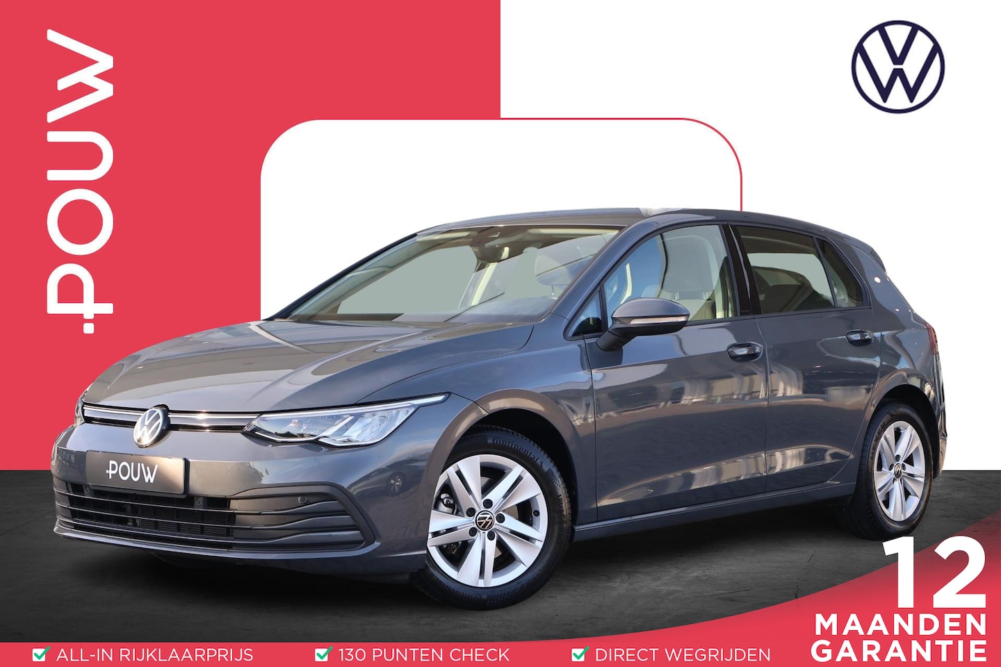 Volkswagen Golf - 1.0 TSI 110pk Life | Camera | Navigatie | Adaptive Cruise | PDC | Apple Carplay/Android Au - AutoWereld.nl