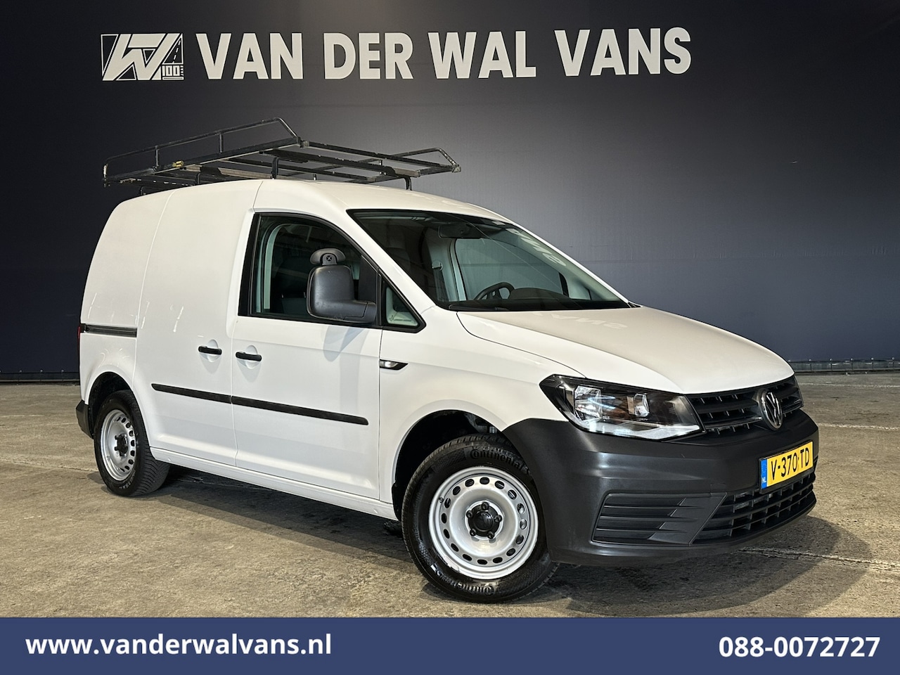 Volkswagen Caddy - 2.0 TDI L1H1 Euro6 Airco | Imperiaal | Bluetooth telefoonvoorbereiding Zijdeur - AutoWereld.nl