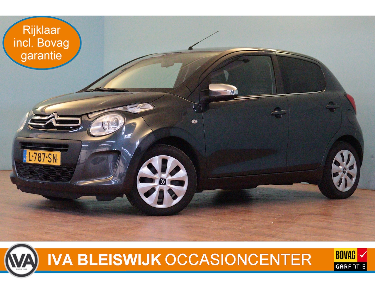 Citroën C1 - 1.0 VTi Feel | BLUETOOTH | AIRCO | LIMITER | START/STOP | LED-DAGRIJ | - AutoWereld.nl