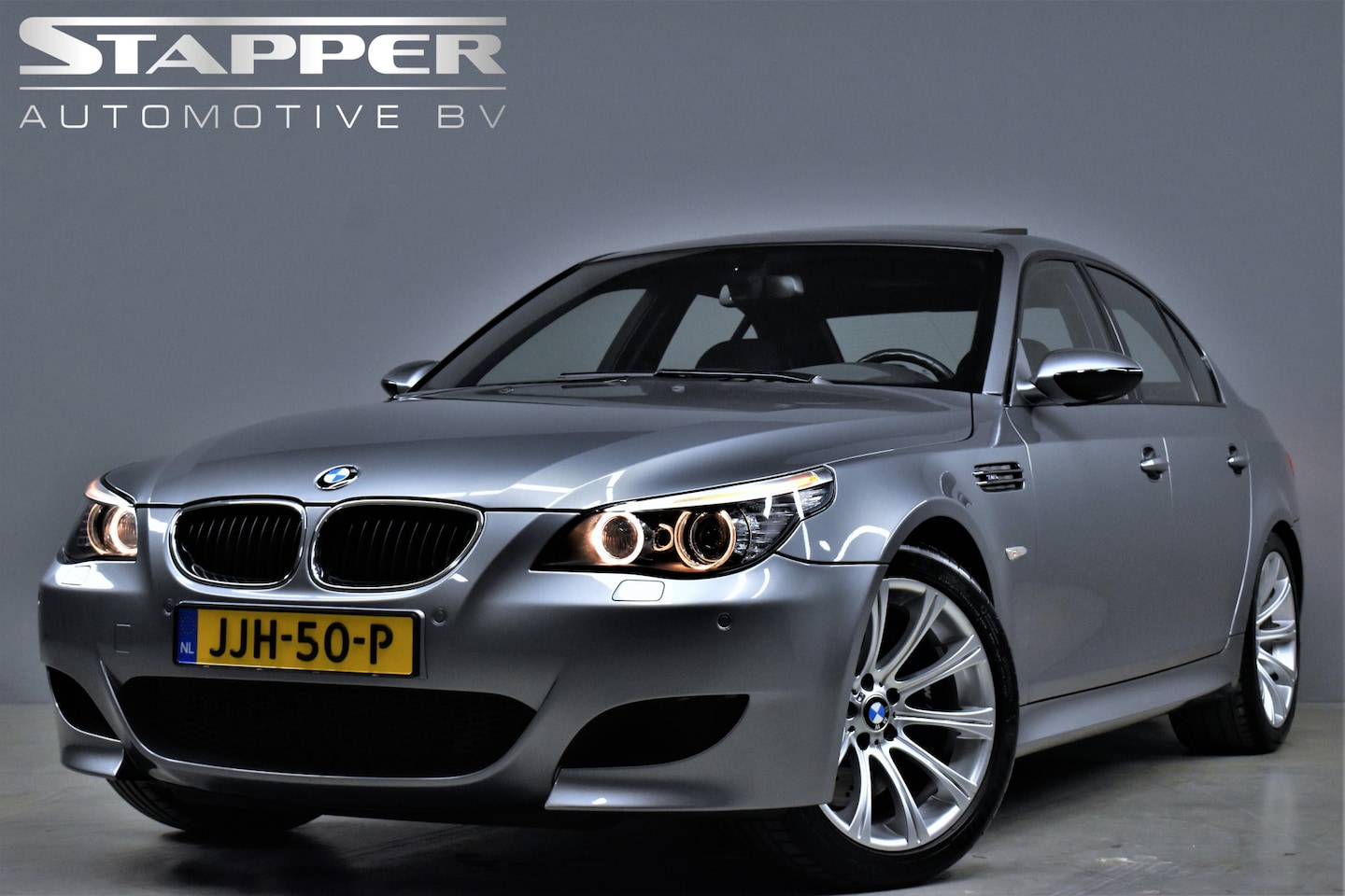 BMW M5 - 5-serie LCI V10 507pk SMG Dealer OH Topconditie! Schuifdak/Head-up/Keyless/Navi/Xenon/Led/ - AutoWereld.nl