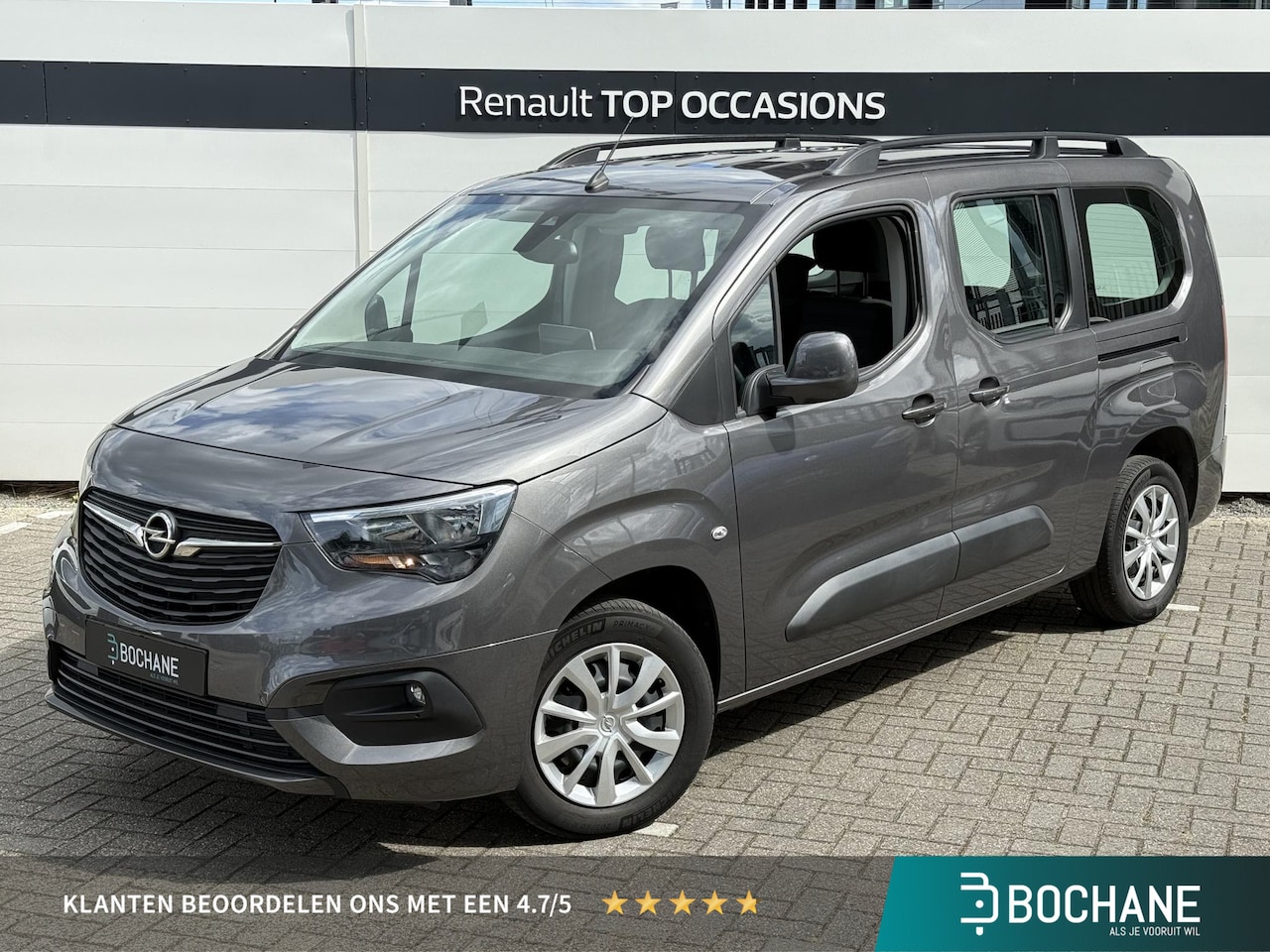 Opel Combo Life - 1.2 Turbo Edition XL 130pk Automaat (Geel kenteken) Uniek 5 Persoons Benzinebus | Navigati - AutoWereld.nl