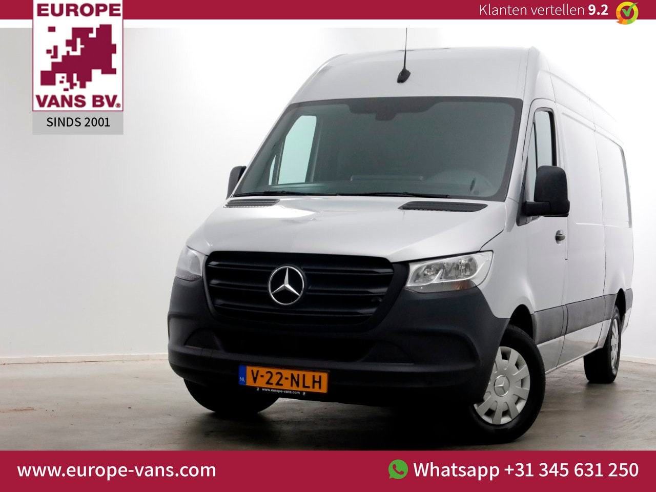 Mercedes-Benz Sprinter - 315 CDI 150pk RWD 9G Automaat L2H2 Airco/Camera/CarPlay 08-2021 - AutoWereld.nl