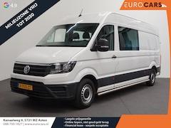 Volkswagen Crafter - 140pk L4H3 / L3H2 Dubbele cabine Airco Cruise control Trekhaak Navigatie Carplay Camera Si