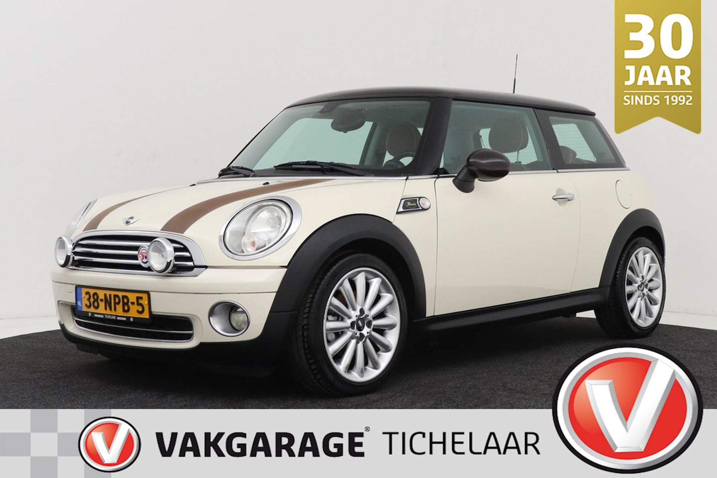 MINI Cooper - Mini 1.6 Mayfair | Cruise Control | Org NL | Leer | 126.000 km! - AutoWereld.nl