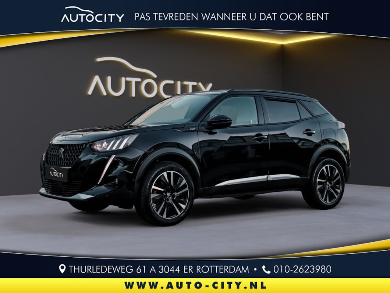 Peugeot 2008 - GT Pack 155PK AUTOMAAT | 18" Lichtmetaal | Adaptive Cruise - AutoWereld.nl