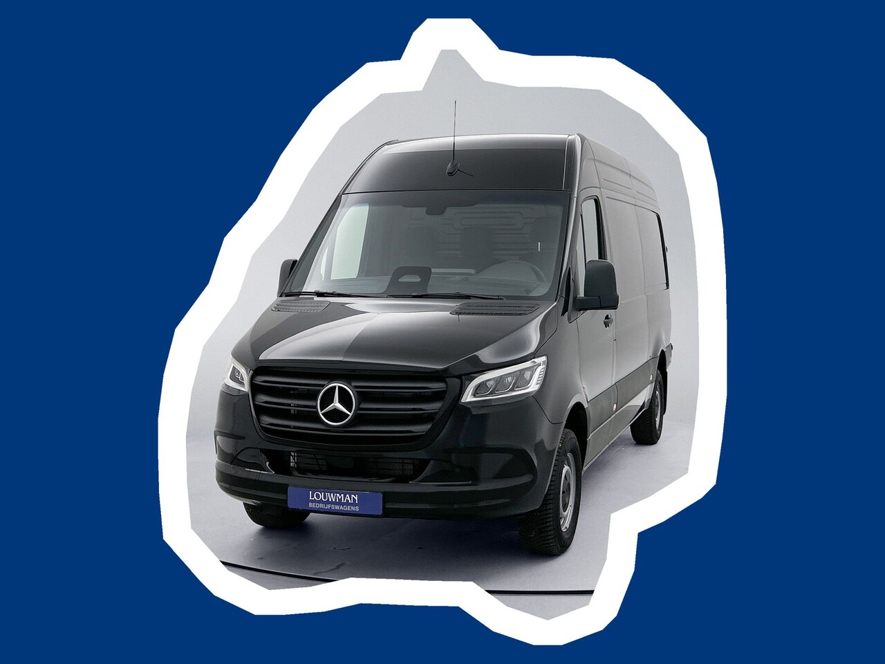 Mercedes-Benz Sprinter - 317 1.9 CDI L2H2 BPM-Vrij Direct Leverbaar Navigatie LED Achteruitrijcamera - AutoWereld.nl