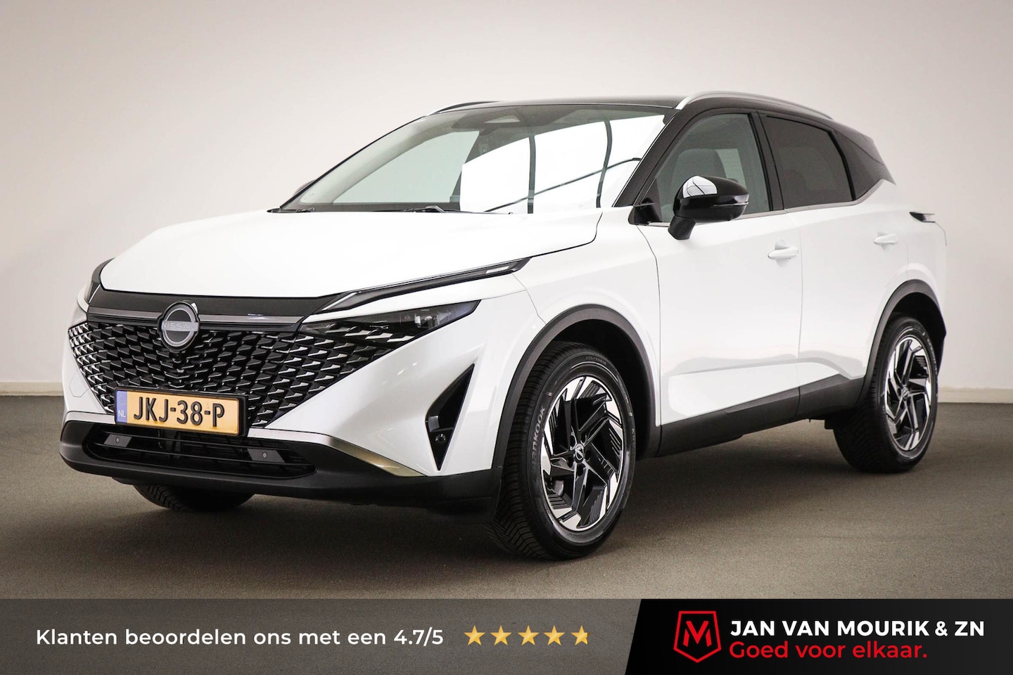 Nissan Qashqai - 1.3 MHEV Xtronic Business Executive | PANORAMADAK | HEAD UP | STUURVERWARMING | DAB | APPL - AutoWereld.nl