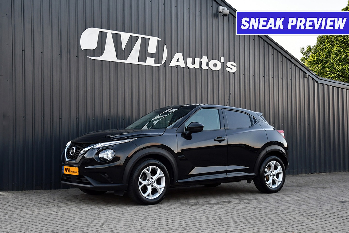 Nissan Juke - 1.0 DiG-T AUT Acenta 10-2022 | Navi | AppleCarPlay | PrG | Cam | 17" - AutoWereld.nl