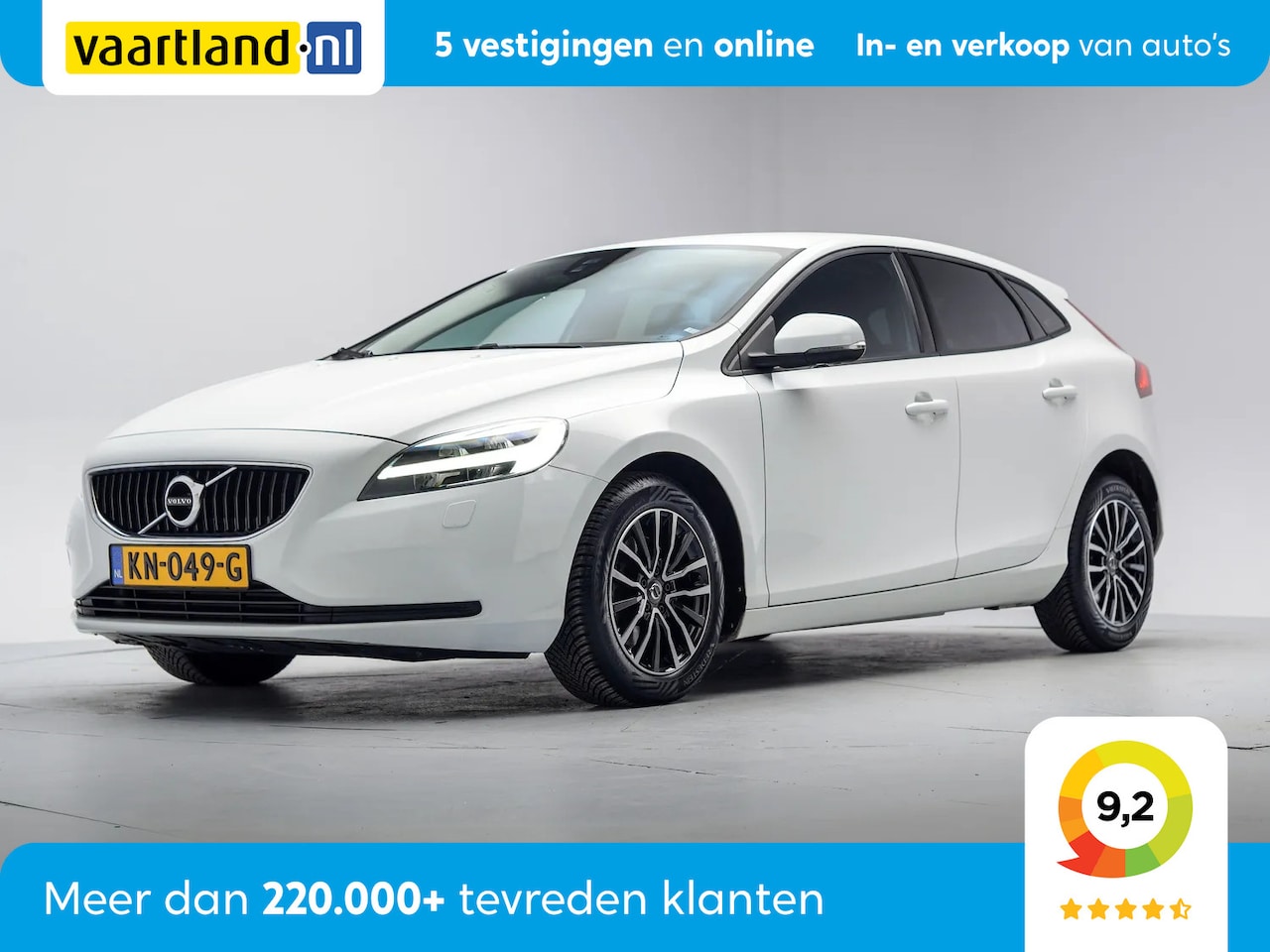 Volvo V40 - 2.0 T2 Nordic+ [ Stoelverwarming Navi Sensoren Achter ] - AutoWereld.nl