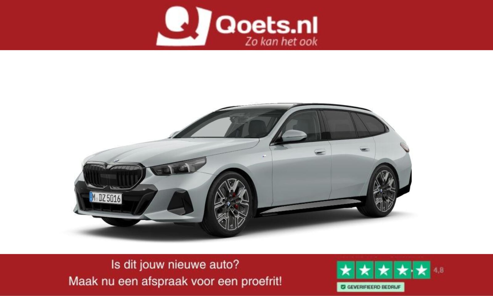 BMW 5-serie Touring - 520i M Sport Pro - Panoramadak - Driving Assistant Plus - Getinte Ruiten - Elektrisch verw - AutoWereld.nl