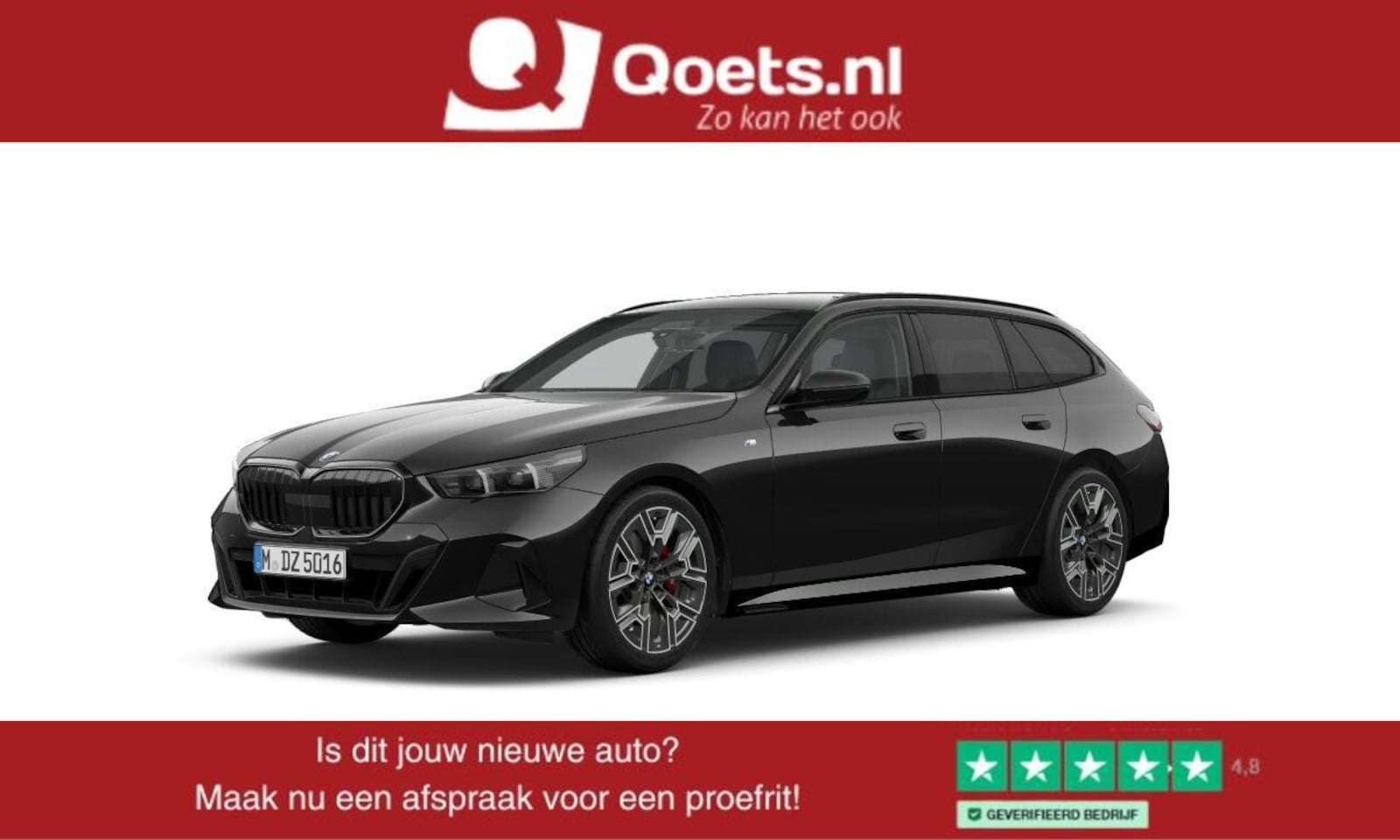 BMW 5-serie Touring - 520i M Sport Pro - Panoramadak - Driving Assistant Plus - Getinte Ruiten - Elektrisch verw - AutoWereld.nl