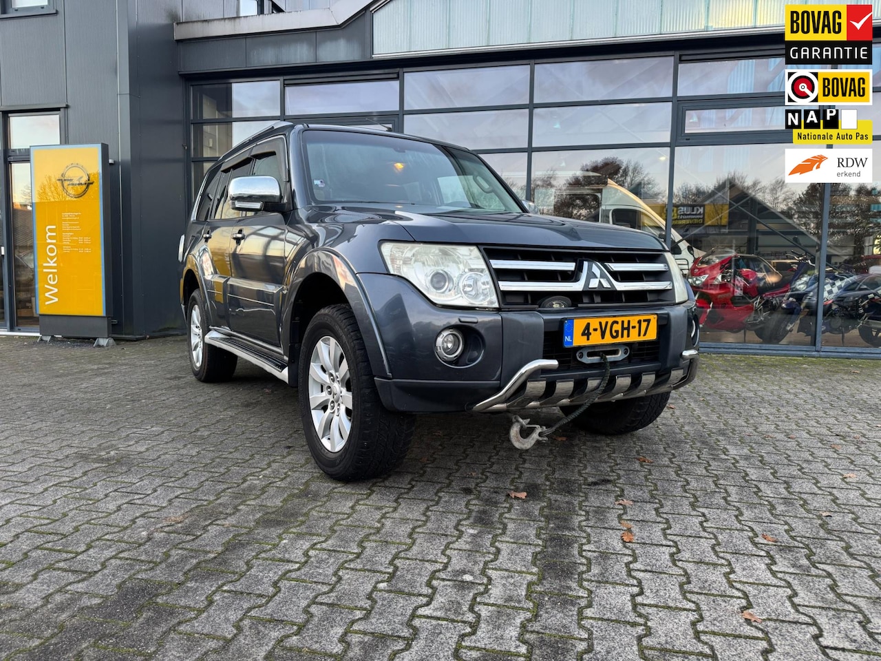 Mitsubishi Pajero - 3.2 DI-D Instyle Side Window Van Marge Auto !! Met Lier - AutoWereld.nl