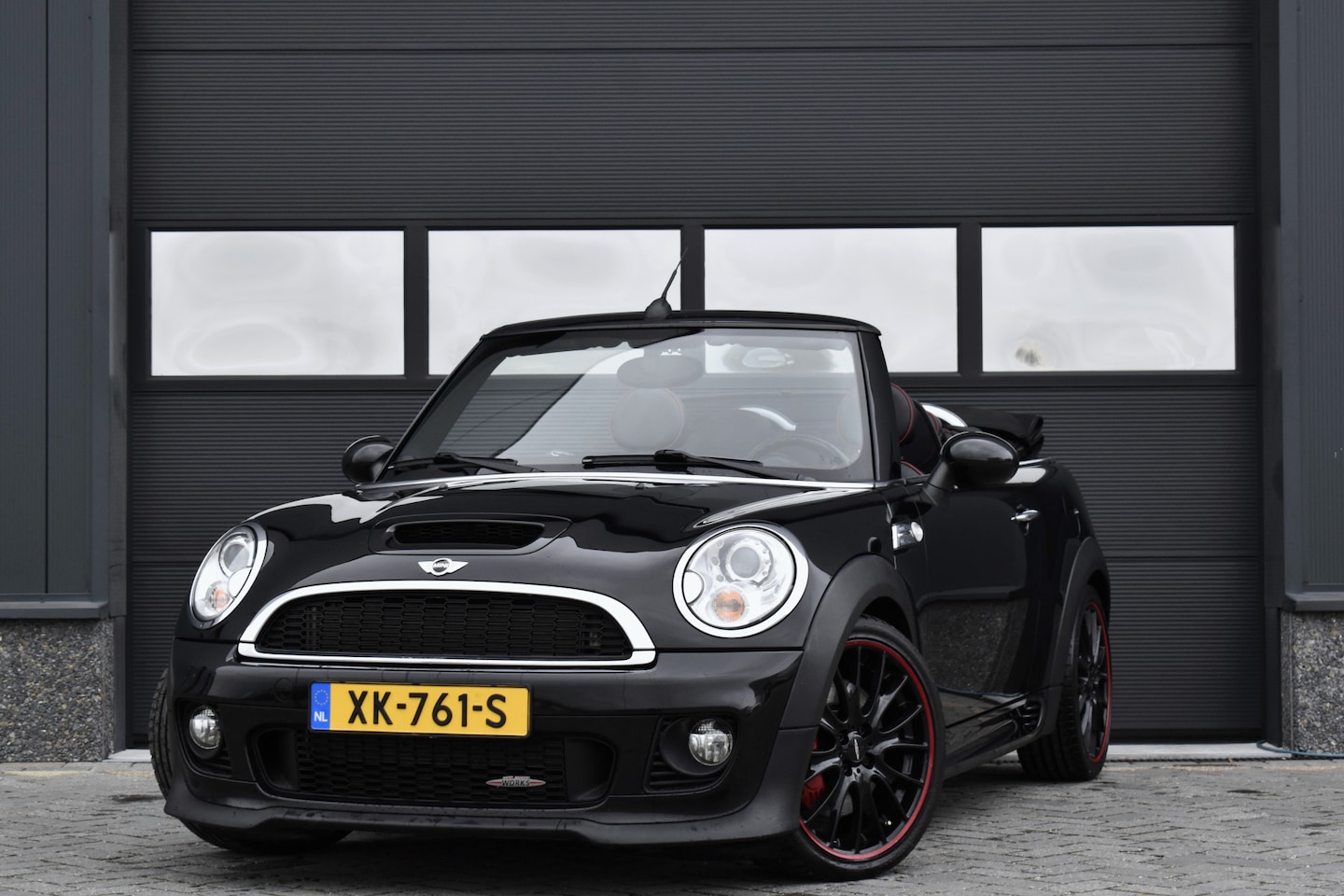 MINI Cabrio - Mini 1.6 John Cooper Works Chili Navi - Cruise - Leer - Harman/Kardon - AutoWereld.nl
