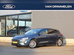 Ford Focus - Focus 1.0 EcoBoost 125pk Titanium Business "Chrome Blue Metallic" | Dealer onderhouden | W