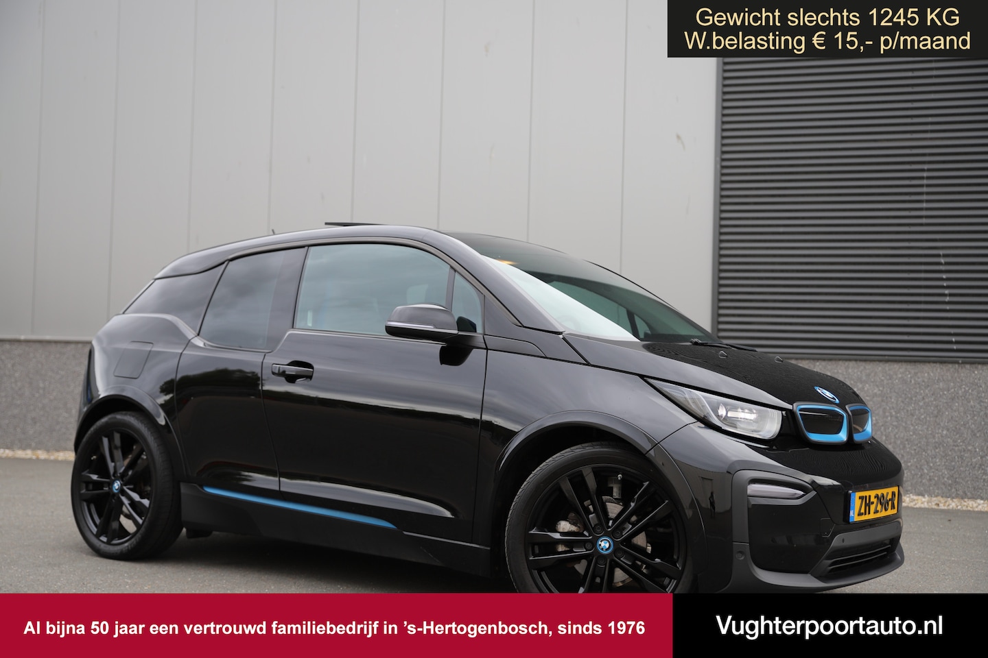 BMW i3 - Blackline 120Ah 42 kWh/Sunroof/Carplay/20"/ W-pomp/3-fase - AutoWereld.nl