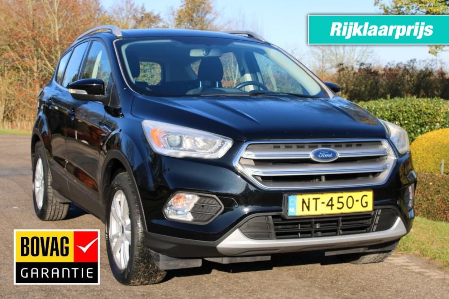 Ford Kuga - 1.5 120pk EB Trend Ultimate ECC/cruise/navi/PDC/lm velgen/trekhaak - AutoWereld.nl
