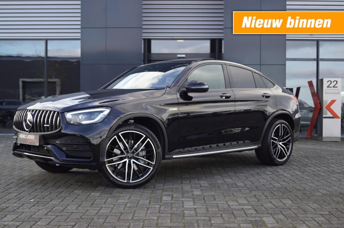Mercedes-Benz GLC-klasse Coupé - AMG 43 4Matic Premium plus 390pk /Schuifdak/ 21 Inch LM / Distronic - AutoWereld.nl
