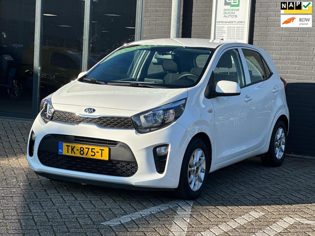 Kia Picanto - 1.0 CVVT ComfortPlusLine Navigator/CAMERA/AIRCO/5-DRS/NETTE STAAT!! - AutoWereld.nl
