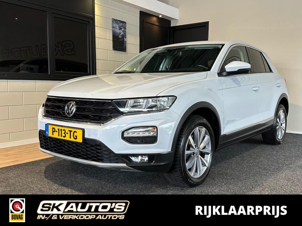 Volkswagen T-Roc - 1.0 TSI STYLE STOELV LM VELGEN PDC ISOFIX 6BAK ALL-IN! - AutoWereld.nl
