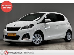 Peugeot 108 - 1.0 e-VTi Active/ Airco/ Bluetooth/ 5-Drs/ LED-Dagrij/ Getint-Glas/ Chroom/ C.V. Afstand/