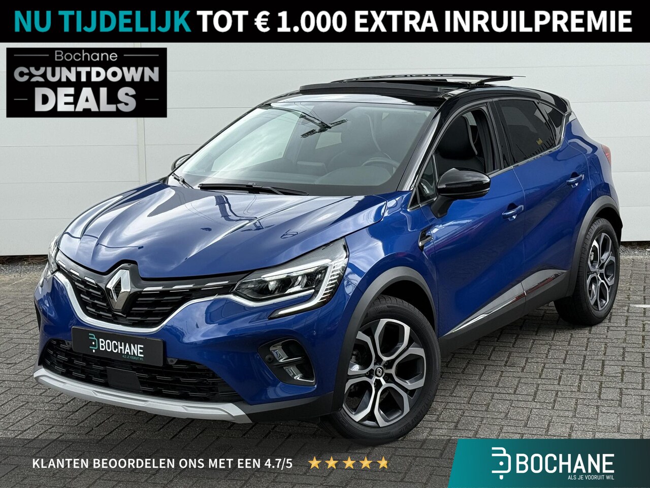 Renault Captur - 1.0 TCe 90 techno (Hoge instap) Panoramadak | Bose | Camera | Winter Pack | 18 Inch - AutoWereld.nl