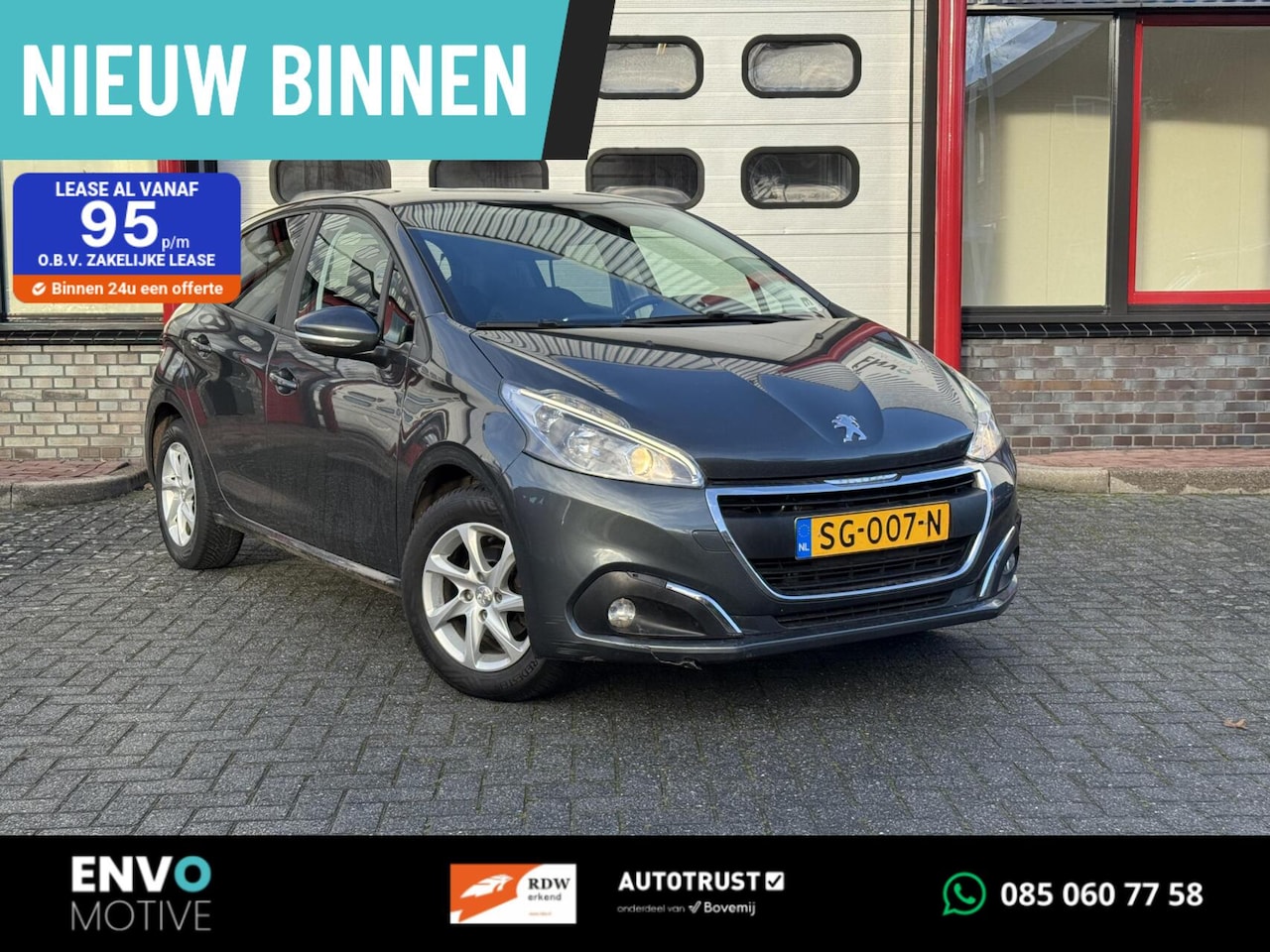 Peugeot 208 - 1.2 PureTech Active 1.2 PureTech Active, Airco,Distr. riem vv,nw APK - AutoWereld.nl