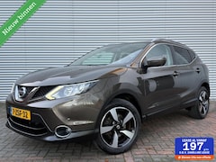 Nissan Qashqai - 1.2 Tekna Airco Cruise 360 Camera Pano Pdc 15 Uniek 75864 KM Gereden NL Auto Perfecte Staa