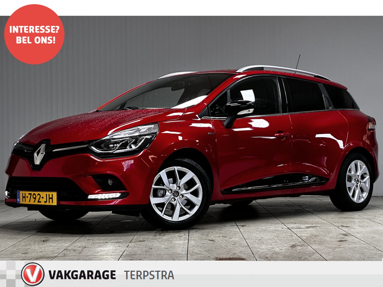 Renault Clio Estate - 0.9 TCe Limited/ 16'' LMV/ Apple + Android/ Trekhaak/ DAB+/ Keyless/ Navi/ Airco/ Cruise/ - AutoWereld.nl