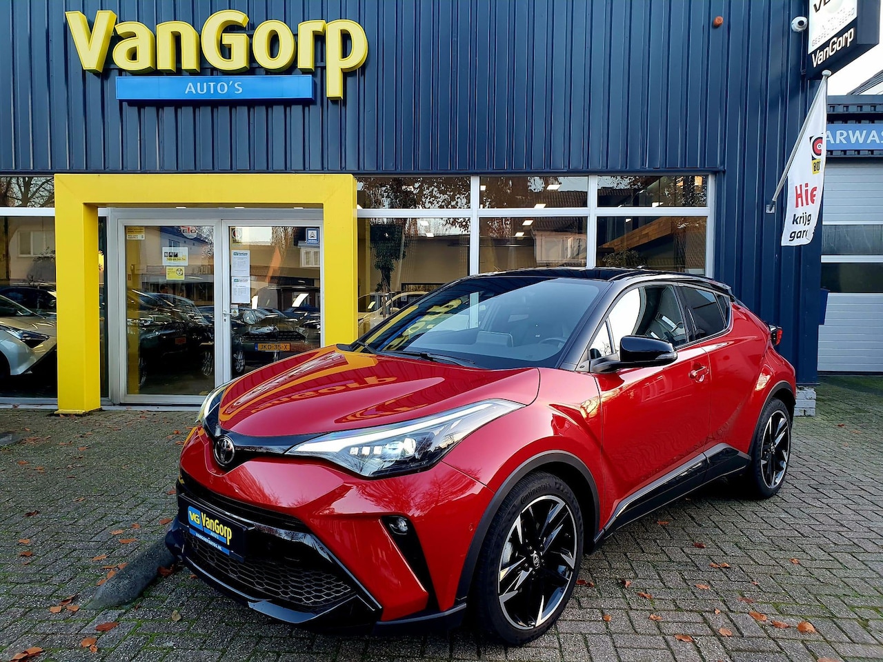 Toyota C-HR - 1.8 Hybrid GR-Sport Bi-Tone All-in prijs! - AutoWereld.nl