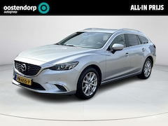 Mazda 6 Sportbreak - 2.0 SkyActiv-G 165 Skylease Drive Automaat | Rijklaarprijs | Trekhaak | Leder | Apple Carp