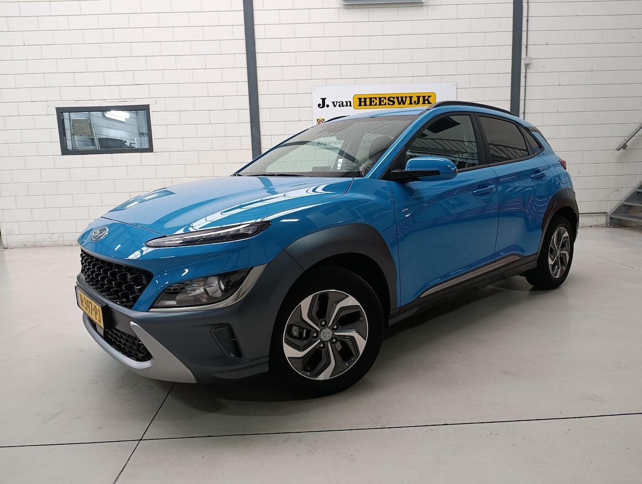 Hyundai Kona - 1.6 GDI HEV Fashion Camera/ Navigatie/ Head up/ Carplay/ Krell audio/ Climate control - AutoWereld.nl