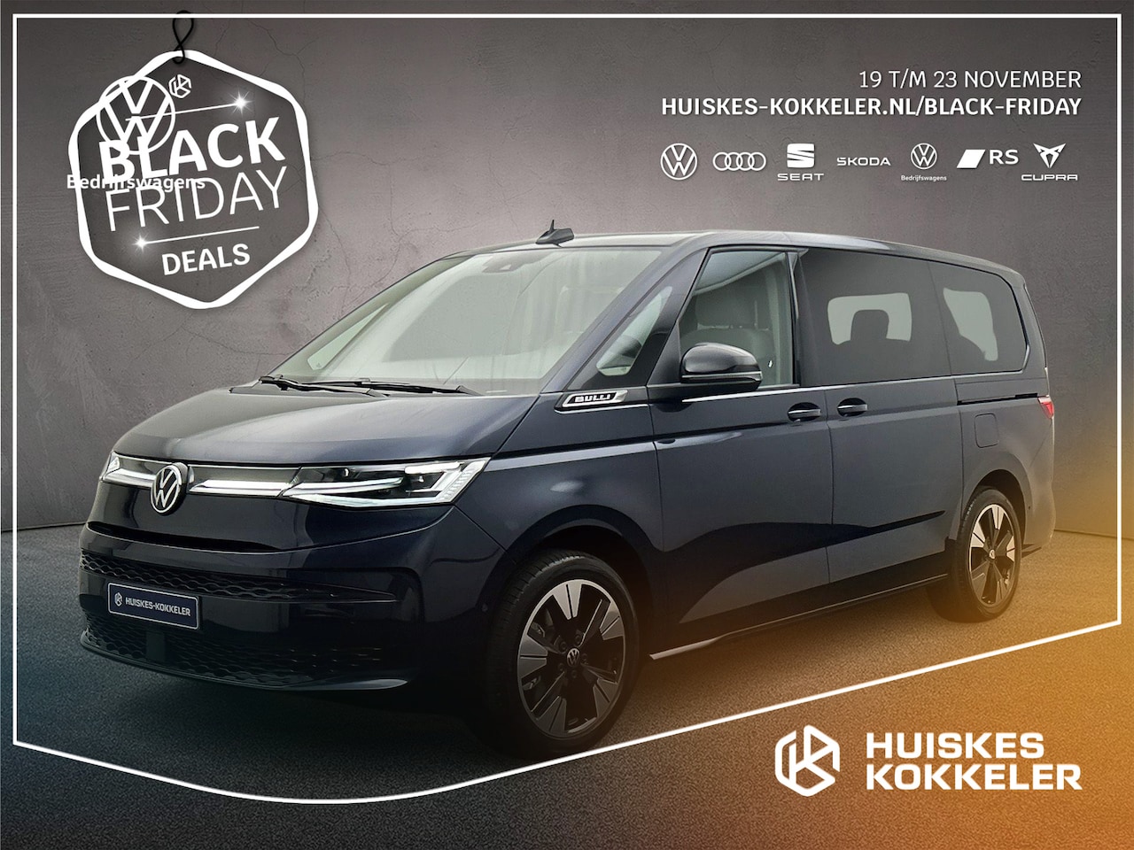 Volkswagen Multivan - 1.5 245pk DSG eHybrid L2 Bulli Edition 4Motion | Excl. kosten rijklaarmaken | incl. inruil - AutoWereld.nl