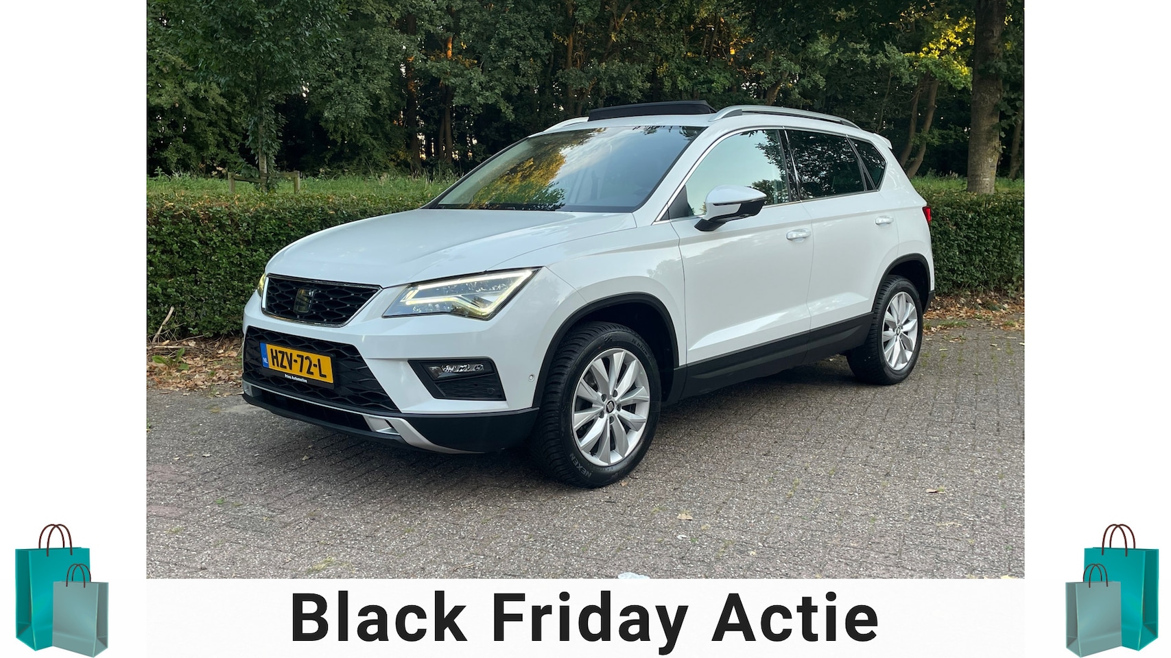 SEAT Ateca - 1.0|TSI|Style|Pano|LED|Navi|12 mnd Garantie|Carplay|Clima|ParkAssist - AutoWereld.nl