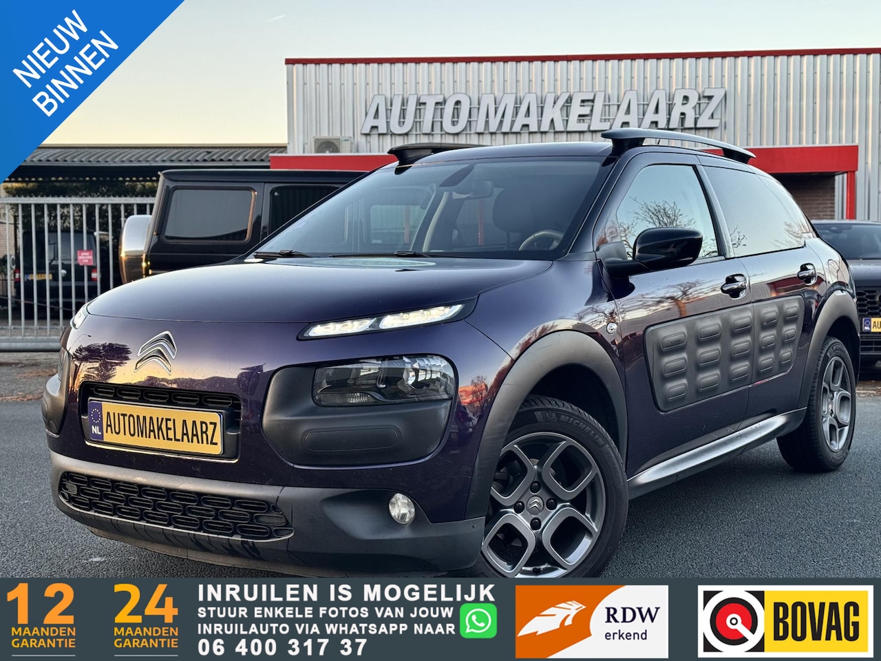 Citroën C4 Cactus - 1.2 PureTech Shine PANO 100% DEALER ONDERHOUD - AutoWereld.nl