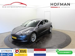 Tesla Model 3 - Long Range AWD 75 kWh SOH 87% Top Staat Autopilot FSD Comp Trekhaak Camera Leder Pano
