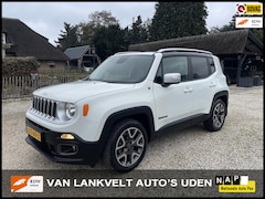 Jeep Renegade - 1.4 140pk Limited Leder, stoelverw, Keyless