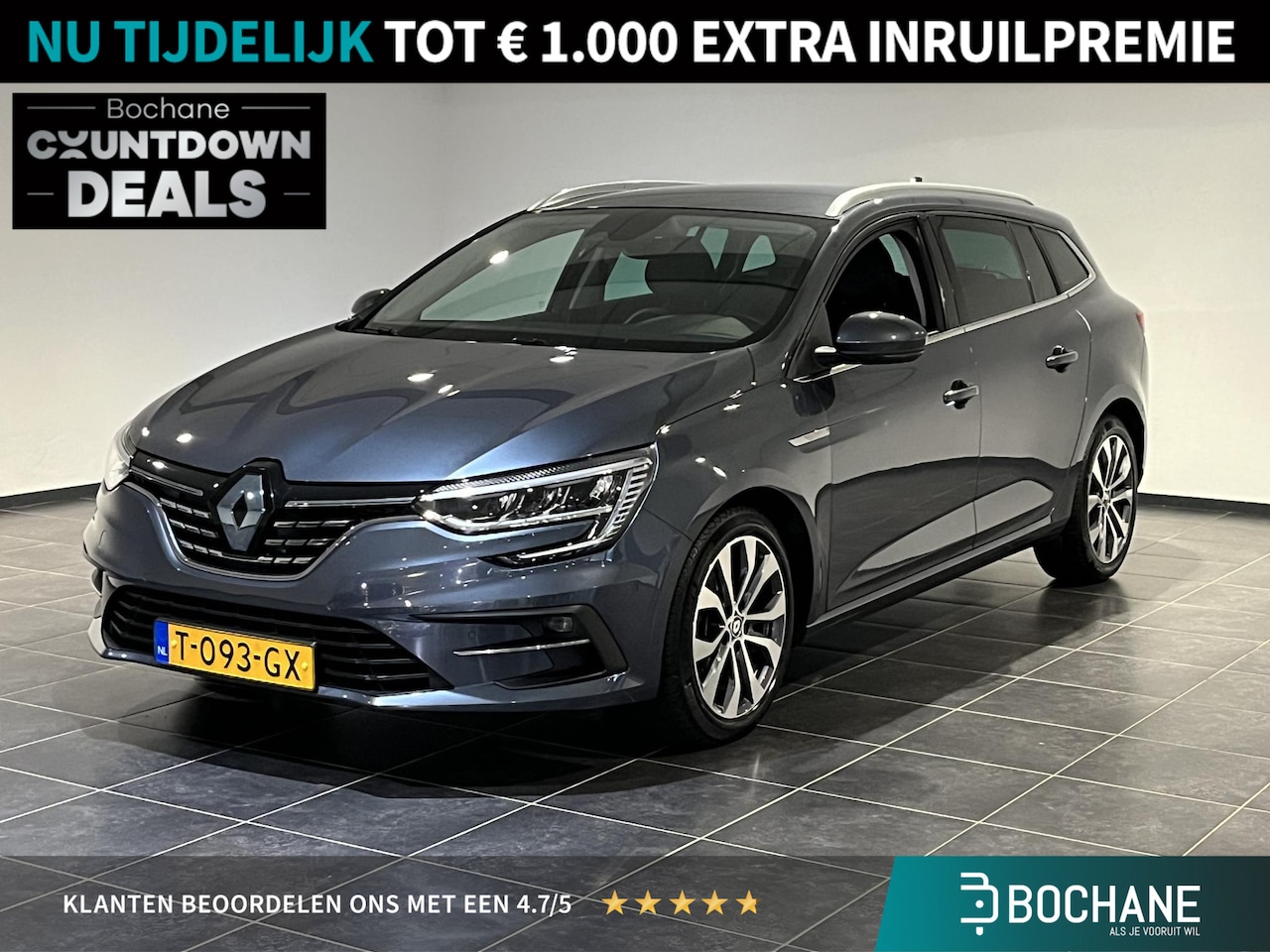 Renault Mégane Estate - 1.3 TCe 140 Techno | Trekhaak | All season banden | Automaat | Navigatie | - AutoWereld.nl