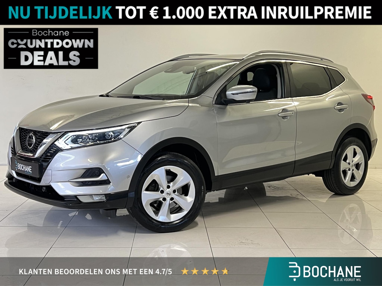 Nissan Qashqai - 1.3 DIG-T Business Edition | Panoramadak | 360º Camera | Navigatie | - AutoWereld.nl